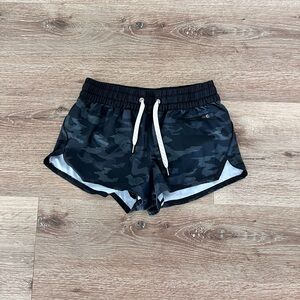 Vuori army print shorts!